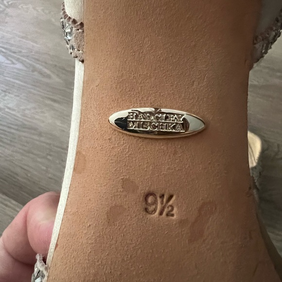 Badgley Mischika rhine stone heels size 9.5 - Picture 2 of 4